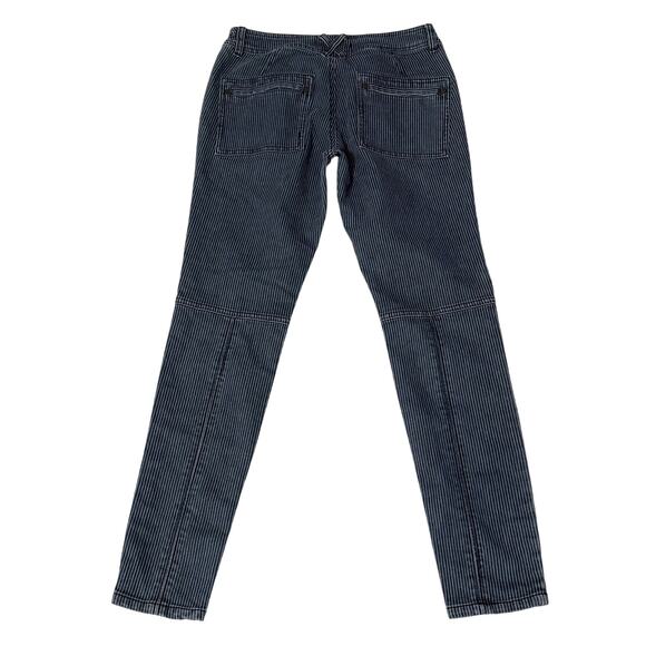 Free People Striped Denim Pants, Size 25 - Picture 2 of 7